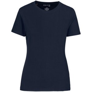 Ladies Okiyo Yuugen Organic T-Shirt in Navy