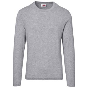 Mens Long Sleeve Arizona T-Shirt in Grey