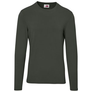 Mens Long Sleeve Arizona T-Shirt in Olive