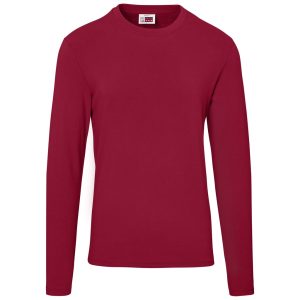 Mens Long Sleeve Arizona T-Shirt in Red