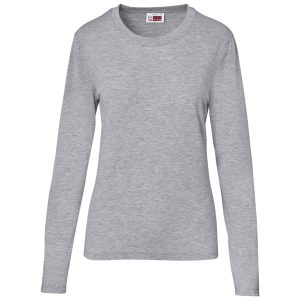 Ladies Long Sleeve Arizona T-Shirt in Grey