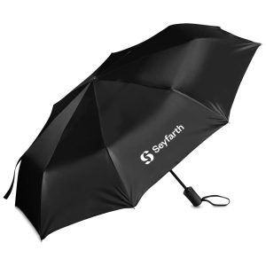 Altitude Fairhaven UV50 Auto-Open Compact Umbrella in Black