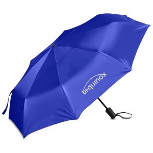 Altitude Fairhaven UV50 Auto-Open Compact Umbrella in Blue