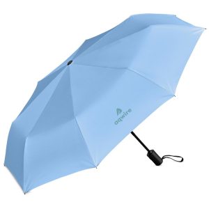 Serendipio Sleet Auto-Open Compact Umbrella in Light Turquoise