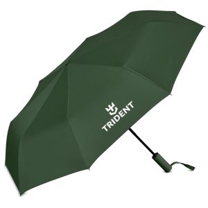 Serendipio Milestone Auto-Open Compact Umbrella in Dark Green