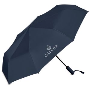 Serendipio Milestone Auto-Open Compact Umbrella in Navy