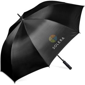 US Basic Fairhaven UV50 Auto-Open Golf Umbrella in Black