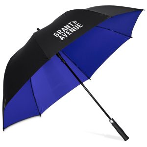 US Basic Hankley Auto-Open Golf Umbrella in Blue