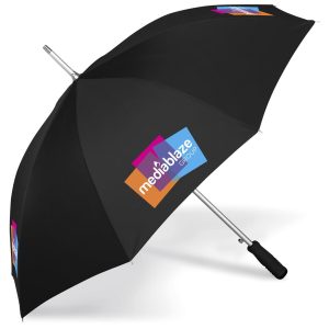 Altitude Cloudburst Auto-Open Umbrella in Black