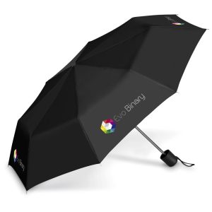 Tropics Compact Umbrella in Black