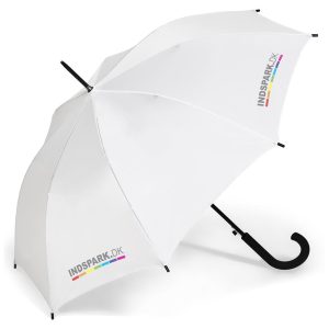 Stratus Auto-Open Umbrella in Solid White