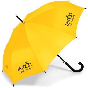 Stratus Auto-Open Umbrella in Yellow
