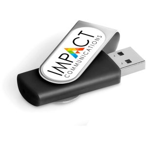 Axis Dome Flash Drive - 8GB in Black