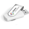 Axis Dome Flash Drive - 8GB - Solid White