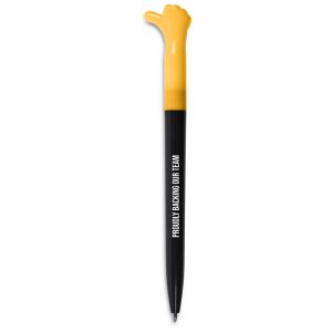 Altitude Fanflare Ball Pen in Black Yellow