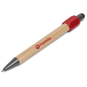Altitude Zendo Spinner Stylus Ball Pen in Red