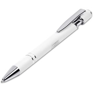 Altitude Fanfare Stylus Ball Pen in Solid White