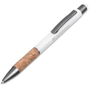 Okiyo Denki Stylus Ball Pen in Solid White