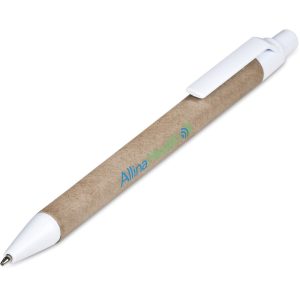 Okiyo Tanjun Ball Pen in Solid White