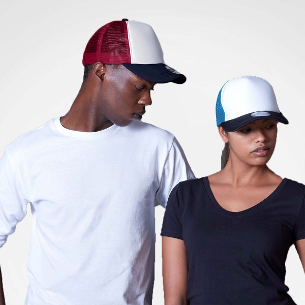 Vintage Trucker Three Tone Cap