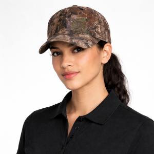 6 Panel Leaflock Camo Cap