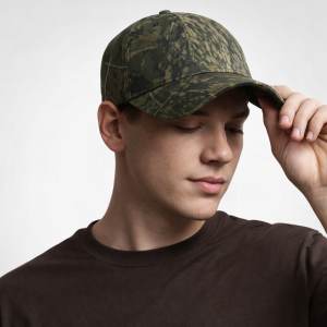 6 Panel Forrest Camo Cap