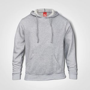 Kids Hoodie in Grey Melange