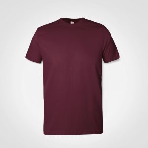 Promo T-Shirt in Burgundy
