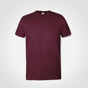 Kids Promo T-Shirt in Burgundy