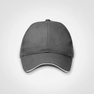 Promo Sandwich Cap in Charcoal White