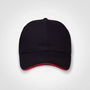 Promo Sandwich Cap in Navy Red