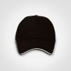 Promo Sandwich Cap - Black White
