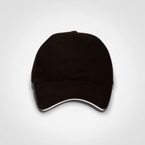 Promo Sandwich Cap in Black White