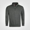 FWRD Quarter Zip Sweater - Charcoal Melange
