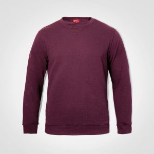 Kids Basic Sweaters in Burgundy
