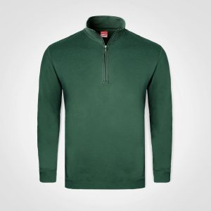 FWRD Quarter Zip Sweater in Bottle