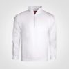 FWRD Quarter Zip Sweater - White