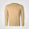 Basic Crew Neck Sweater - Khaki