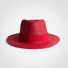 Panama Hat - Red