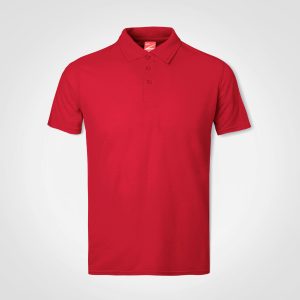 Mens Golfer in Red