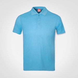 Mens Golfer in Powder Blue
