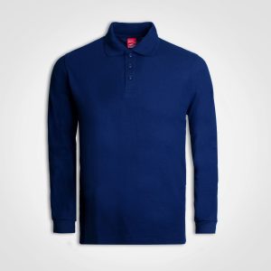 Long Sleeve Golfer in Royal