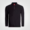 Long Sleeve Golfer - Black