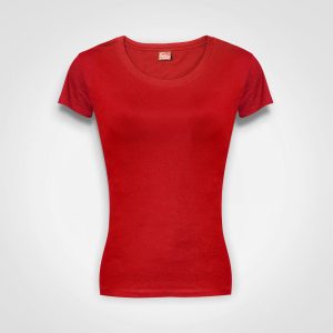 Ladies Classic T-Shirt in Red