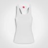 Ladies Racerback Vest - White