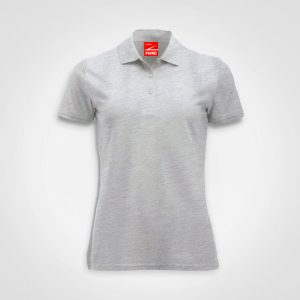 Ladies Golfer in Grey Melange