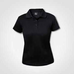 Ladies Pro Golfer in Black