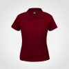 Ladies Pro Golfer - Burgundy