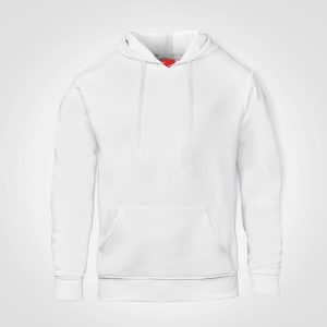 Kids Hoodie in White