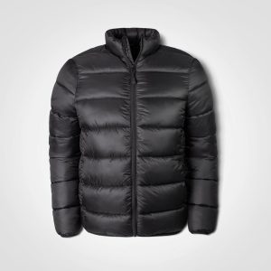 Alaska Puffer Jacket in Black